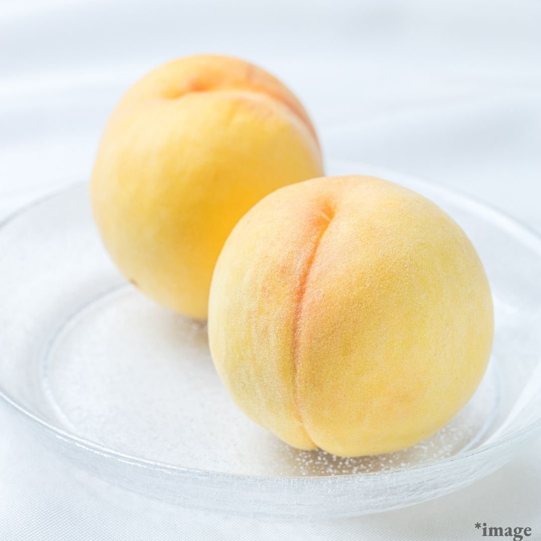 Top Grade Big Golden Peach "O - Kihi", Large 2pcs(650g+) | Delivery: 12th~13th Sep - Tokyo Fresh Direct