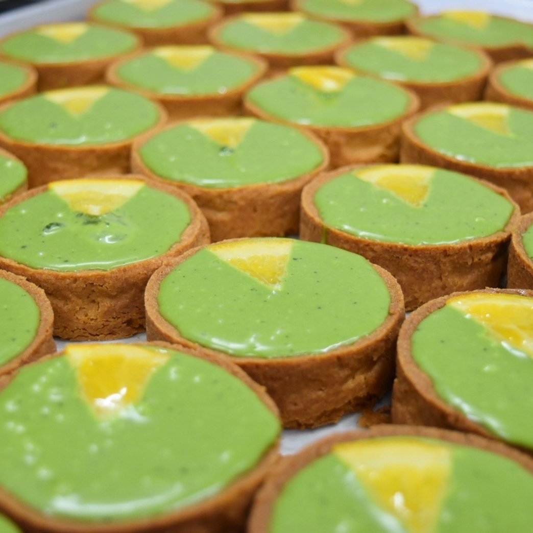 Torte’s Walk Mini Artisan Matcha Orange Tart SIMPLE PLAN - Tokyo Fresh Direct