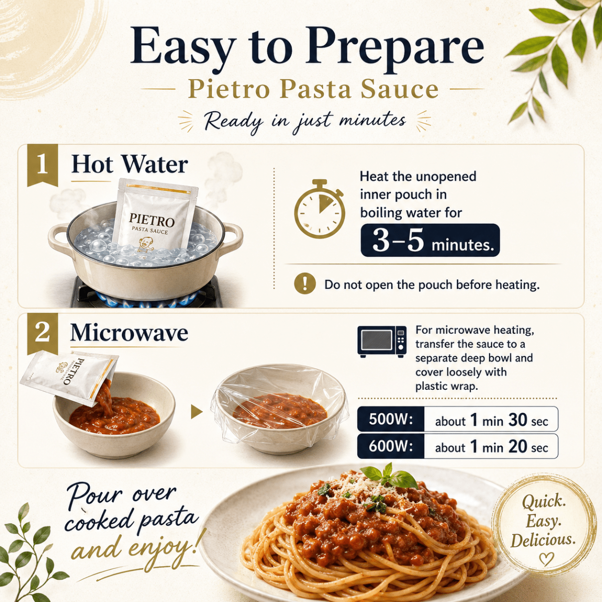 Yomenya Pasta Sauce Sea Uruchin Cream - TFD (Tokyo Fresh Direct)