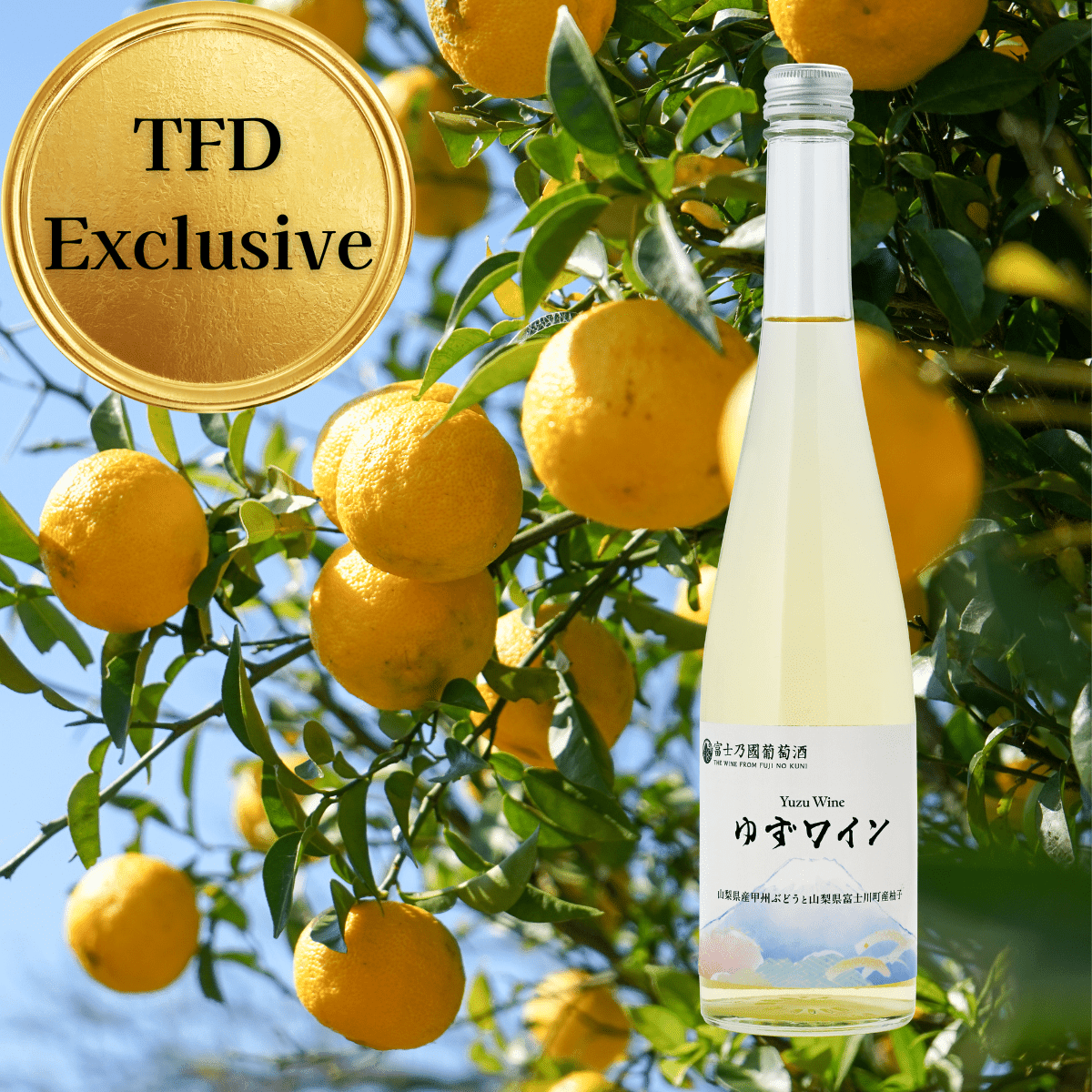 Yuzu Wine 500ml Alc.6% - Tokyo Fresh Direct