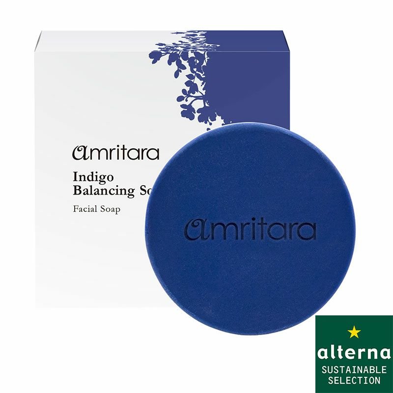 Amritara Indigo Balancing Soap 60g - Tokyo Fresh Direct