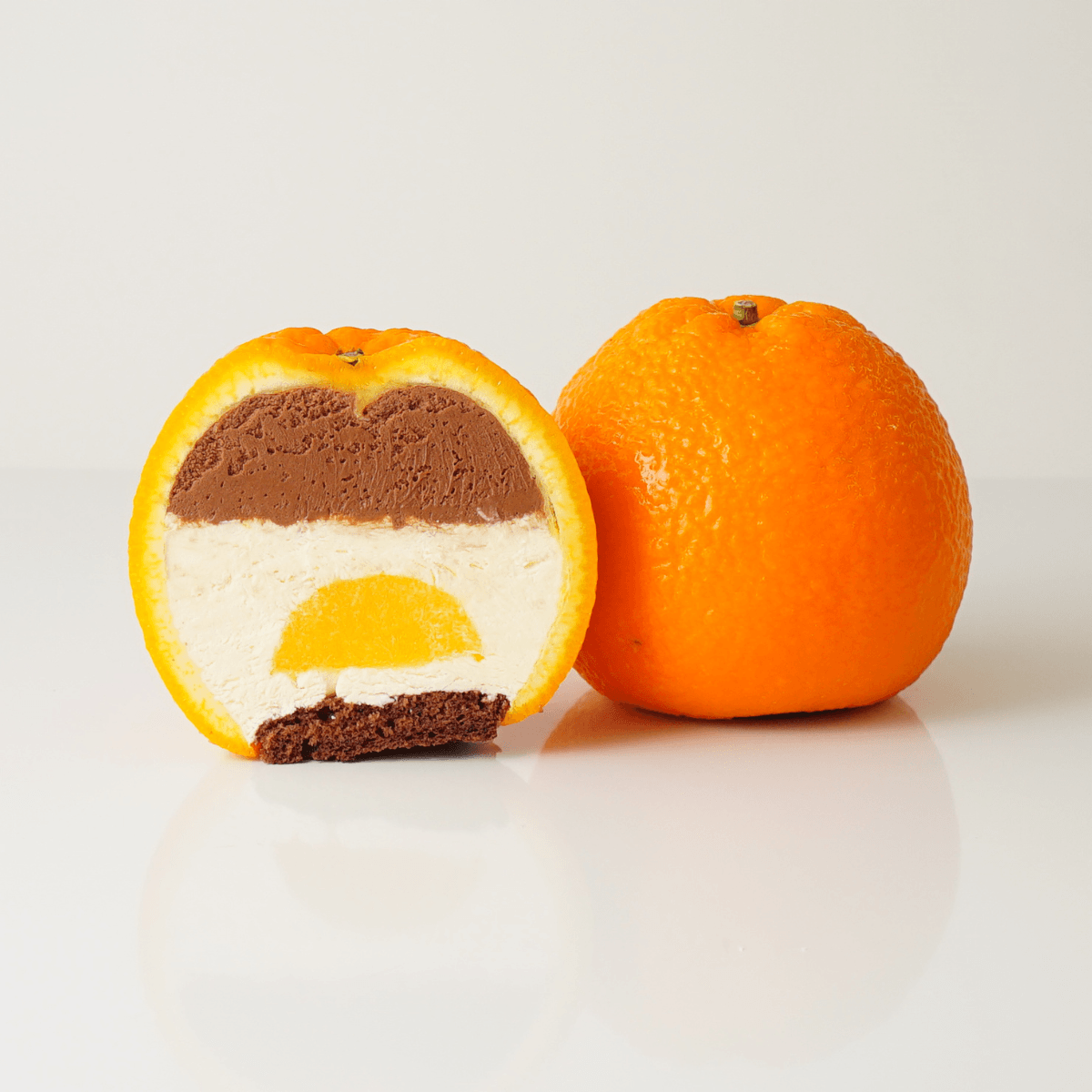 Cake.jp Whole Orange Cake 3PC Set - Tokyo Fresh Direct