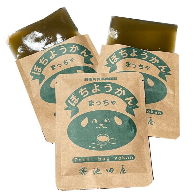 Ikedaya Petit Envelope Azuki Jelly Matcha - Tokyo Fresh Direct