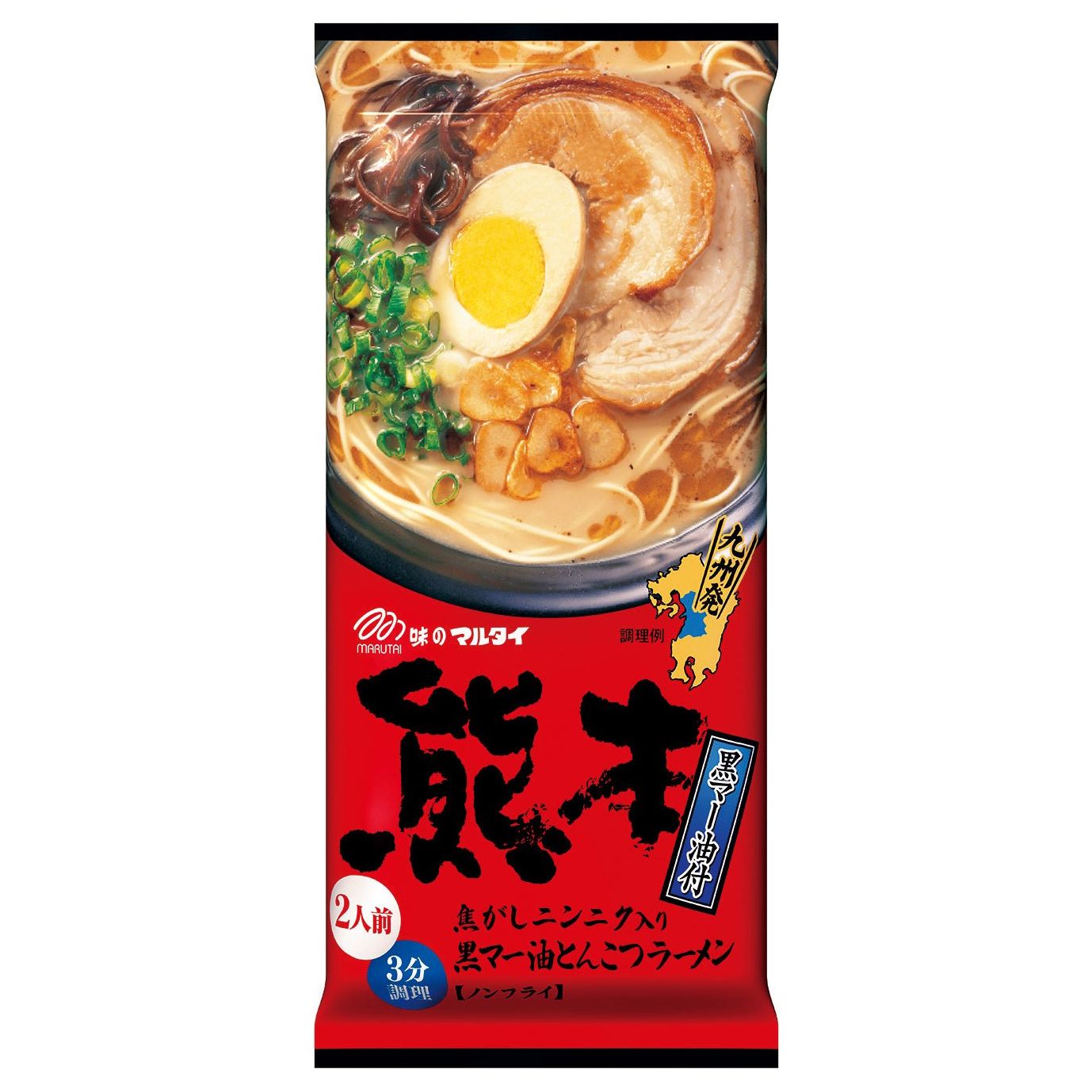 Marutai Stick Noodles - Kumamoto Tonkotsu with Garlic Oil - Tokyo Fresh Direct